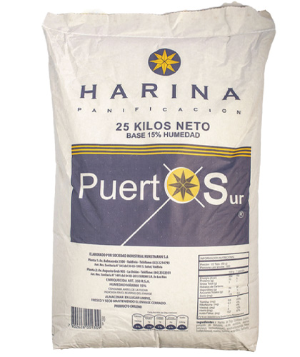 HARINA PANIFICACIÓN (FUERZA) PUERTO SUR