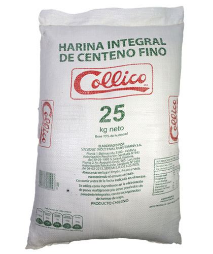 HARINA INTEGRAL DE CENTENO FINA