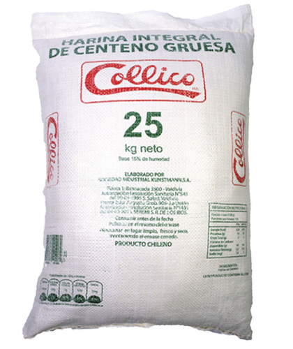 HARINA INTEGRAL DE CENTENO GRUESA