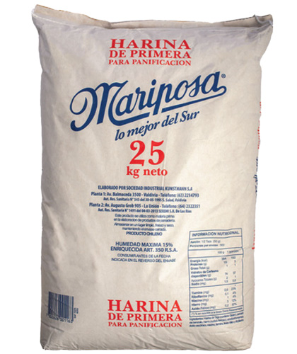 HARINA PANIFICACIÓN MARIPOSA